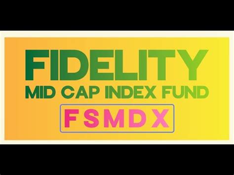 fsmdx|Fidelity Mid Cap Index (FSMDX) .